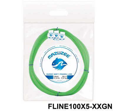 AQUA MARINE - Supersoft Fishing Line (100X5 Coils Connected)